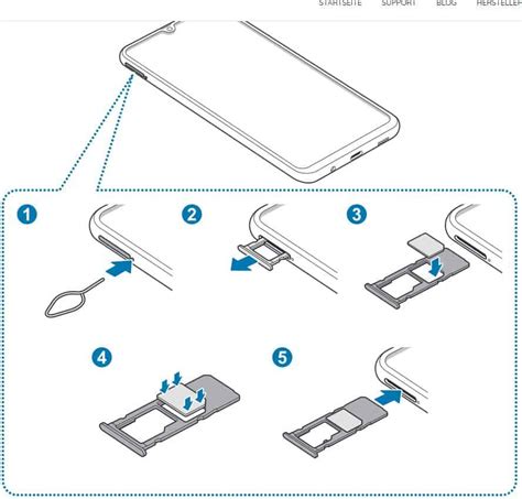 Sim Karte Einlegen Samsung Galaxy A50 Techbone