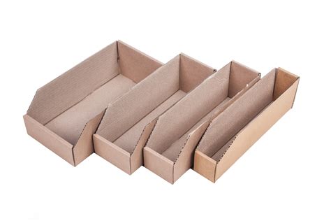 Corrugated Storage Bins Cabinet Ideas