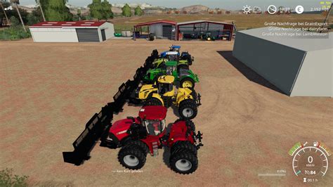 Silage Dozer Blade Tractor Pack V1000 Fs19 Farming Simulator 19