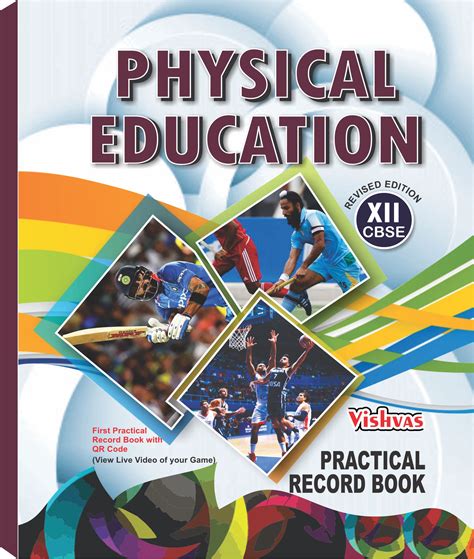 Physical Education Class Xii Practical Record Book English Medium