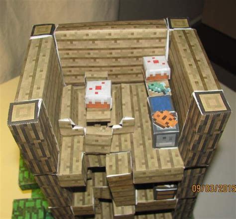 Papercraft Fourth Floor For Your Mini House Kitchen Mini House
