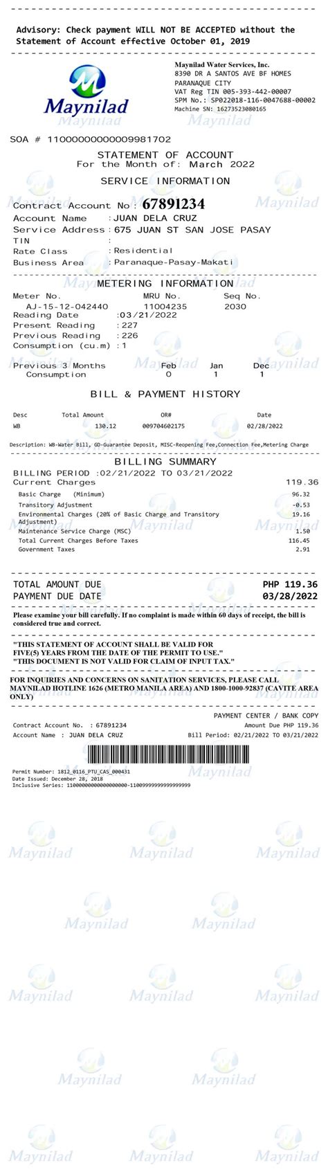 Water Bill PAyment Rebate