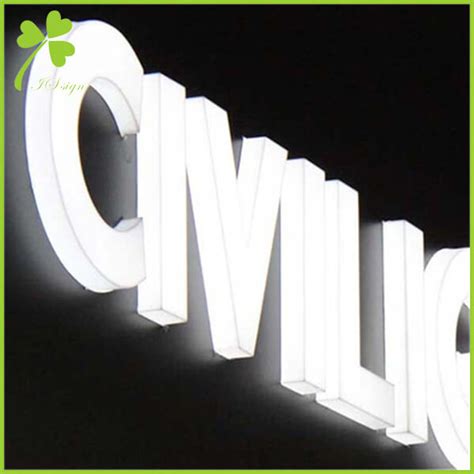 Illuminated Built Up Acrylic 3d Letters And Shapes Any Size Or Font Shop