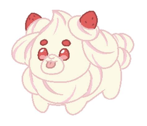 Fidough Alcremie Fusion Thing By Miracletourdeforce On Deviantart