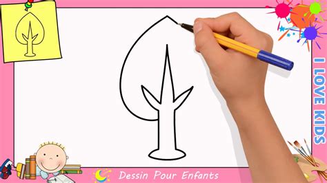 Tuto Comment Dessiner Un Arbre Facile