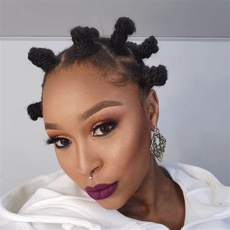 Pin On Bantu Knots Hairstyles For Black Women