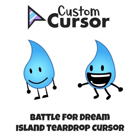 Battle For Dream Island Teardrop Cursor Custom Cursor