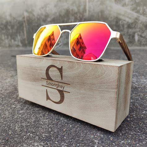 Customized Wood Sunglasses Engraved Wooden Sunglasses Etsy