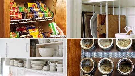 These methods will aid you in storage solutions and decluttering your home. 10 DIY Ways of How to Organize your Kitchen Cabinets ...
