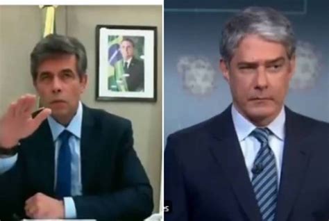 Er ist chefredakteur und anchorman des jornal nacional, der beliebtesten nachrichtensendung brasiliens des fernsehsenders tv globo. Reação de William Bonner a fala do ministro da Saúde gera ...