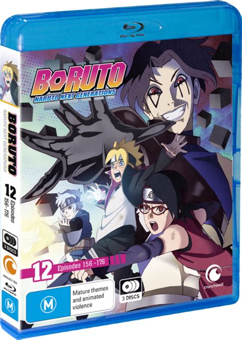 Boruto Naruto Next Generations Part 12 Eps 156 176 Blu Ray Blu Ray