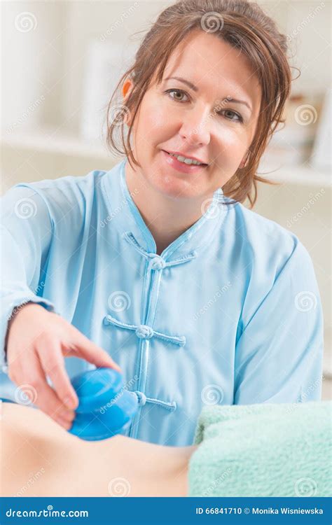 Chinese Cupping Therapy Stock Photo Image Of Therapy