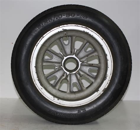 Rare Original Early Halibrand Ford Gt40 Magnesium Racing Wheel 95 X 15