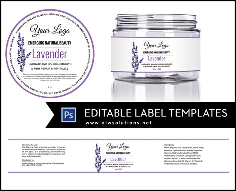 Ready to create your very own stickers? Label template ID11 | aiwsolutions