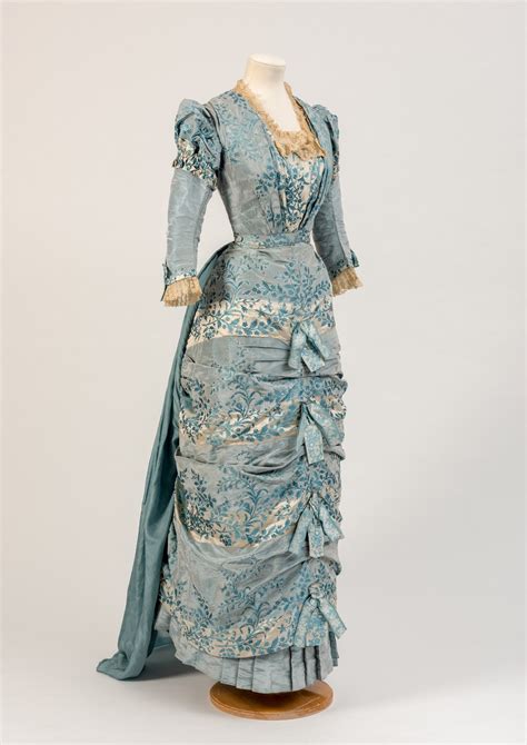 Rate The Dress Ca 1880 Blue On Blue On Blue With Bows The Dreamstress