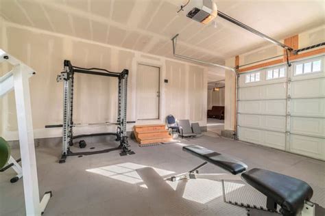 Setting Up A Home Gym In Your Garage Mandm Garage Doors
