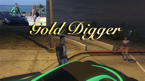 Gta 5 Online Gold Digger Vs Vitalyzd Gold Digger Prank Youtube
