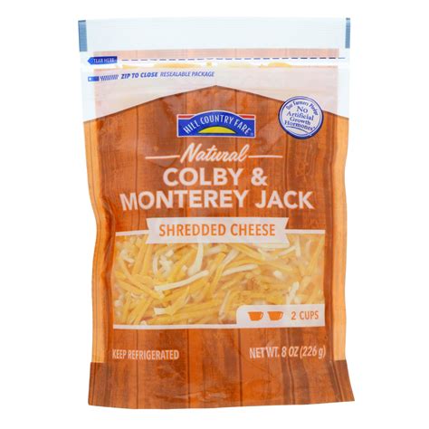 Hill Country Fare Colby Monterey Jack Shredded Cheese Shop Cheese