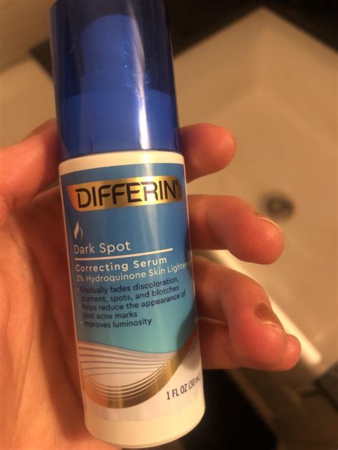 Differin Dark Spot Serum Work For Acne Scars Rskincareaddiction