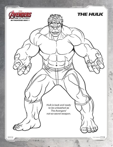 Print avengers coloring pages for free and color our avengers coloring! Avengers: Age of Ultron Coloring Sheets - Get yours NOW ...