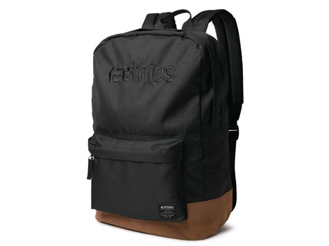 Etnies Essential Backpack Black Kunstform Bmx Shop And Mailorder