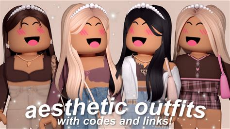 Aesthetic Roblox Outfits With Codes And Links Neutrals Axabella