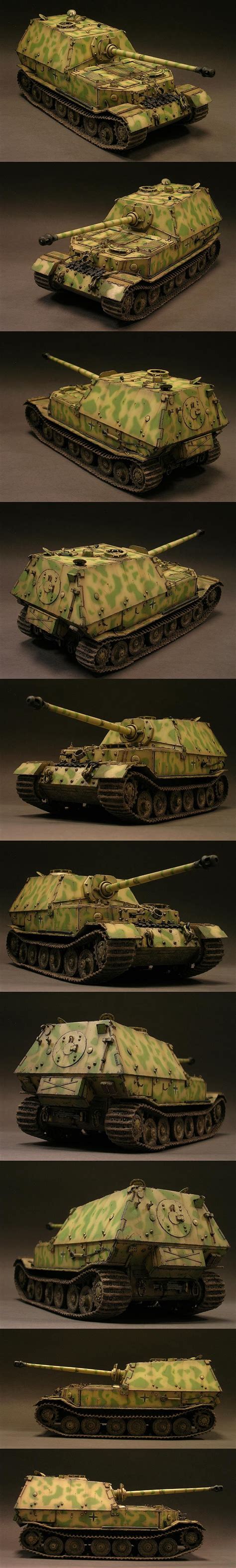 Panzerjager Tiger P Sd Kfz Elefant Scale Model Tamiya