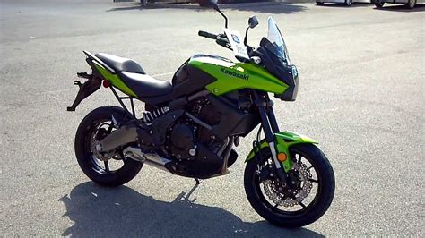 The versys is one of those machines that exceeds the sum of its parts. 2014 Kawasaki Versys 650 ABS LIme Green - YouTube
