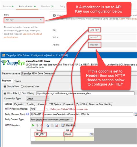 005 How To Configure Api Key As Header Using Postman And Json Xml Csv