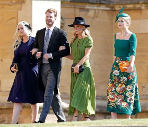 Princess Dianas Niece Lady Kitty Spencer Arrives At Royal Wedding