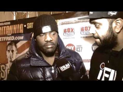 DERECK CHISORA ON PRICE FURY FIGHTING FOR THE RIGHT MONEY IFILM