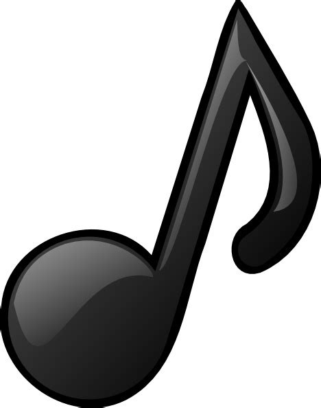 Musical Note Clip Art Free Vector In Open Office Drawing Svg Svg
