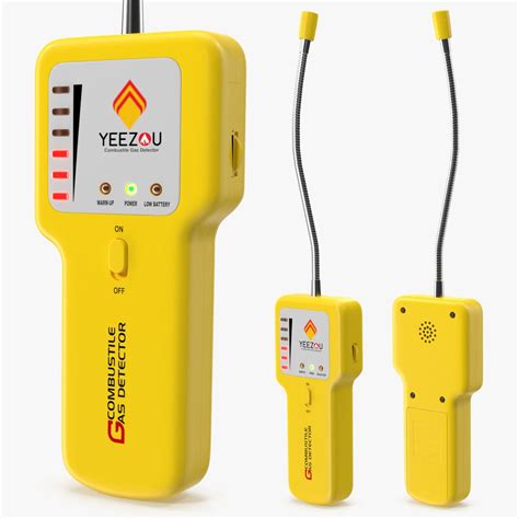 Techamor Y201 Portable Combustible Gas Leak Detector 3d Model 24