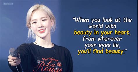 23 Heartwarming Red Velvet Wendy Quotes To Pick You Up When Youre Down