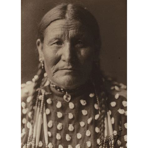 Edward S Curtis Oglala Sioux Woman 1907