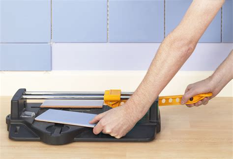 How To Cut Ceramic Tile With A Tile Snap Cutter
