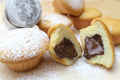 ricetta muffin alla nutella preparazione e ingredienti come fare online