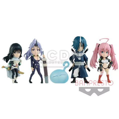 That Time I Got Reincarnated As A Slime Set Of 5 Figures Wcf Chibi Vol