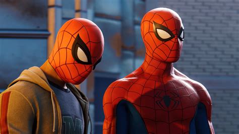 Comics Spider Man Miles Morales Peter Parker Playstation 4 Video