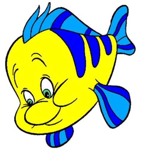 Download High Quality Clipart Fish Little Mermaid Transparent Png