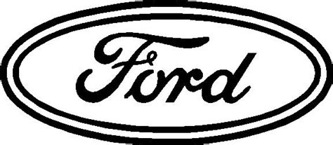 Ford Logo Vinyl Decal Sticker