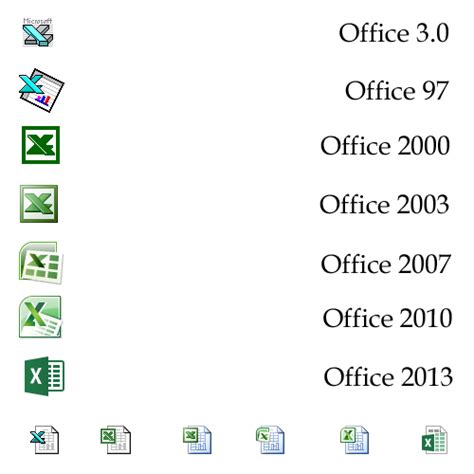 C Collection Of Microsoft Office Icons This Is The