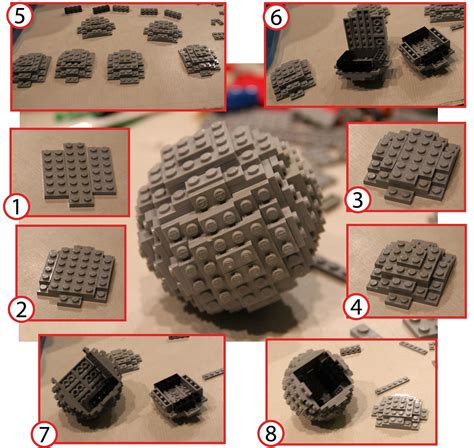 Lego Sphere Building Instructions Lego Creative Lego Craft Lego Diy