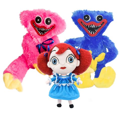 Buy Huggy Wuggy Plush Character Plushies Toy Soft Stuffed Horror Game Surrounding Doll Cute