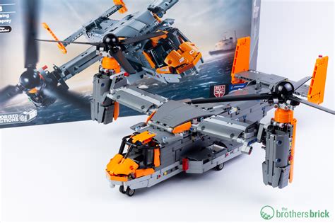 Lego Technic 42113 Bell Boing V 22 Osprey Review 47 The Brothers