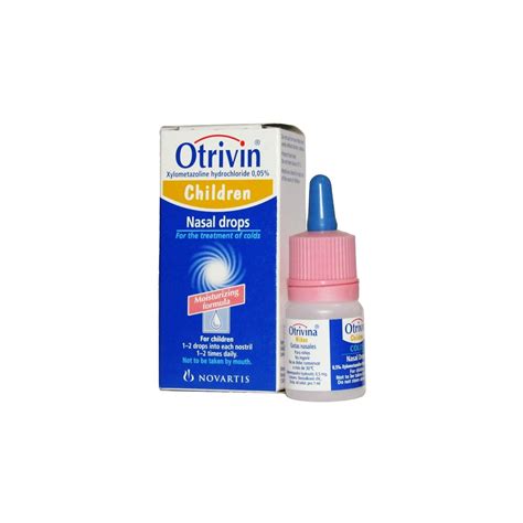 Unique design can be held downward as a saline dropper or upright as a saline spray relieves runny, stuffy, dry. Otrivin | 0.05% (Children) Nasal Drops | Malbo Pharmacy