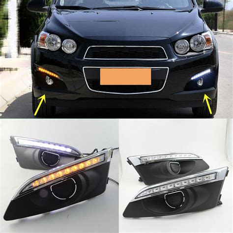 Sonic inspired the creation of crash bandicoot? LED Daytime Running Light DRL Fog Lamps For Chevrolet AVEO ...