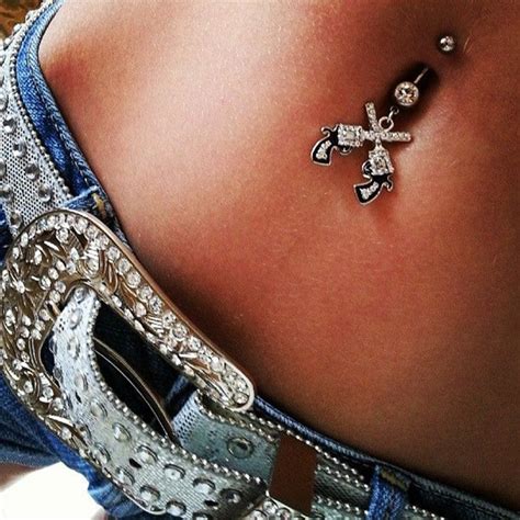 40 Beautiful Examples Different Belly Button Piercings