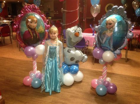 Enchanted Weddings And Events Bristol Frozen Party Balloon Decorations