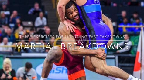 Are Your Takedowns Slow Try This Three Exercises For Faster